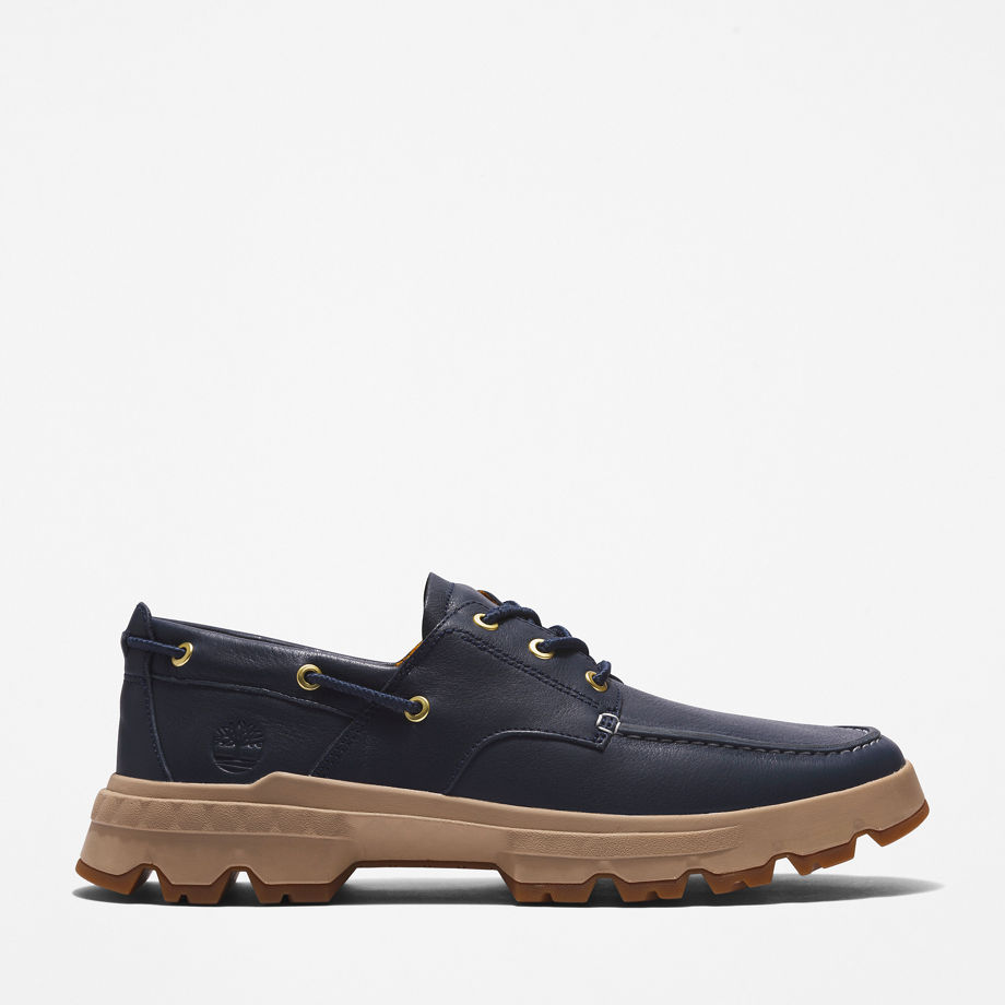 Timberland Originals Ultra Moc Toe Shoe For Men In Navy Navy, Size 8.5