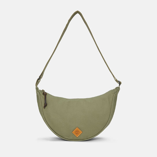 Canvas and Leather Crossbody for Women in Green | Timberland