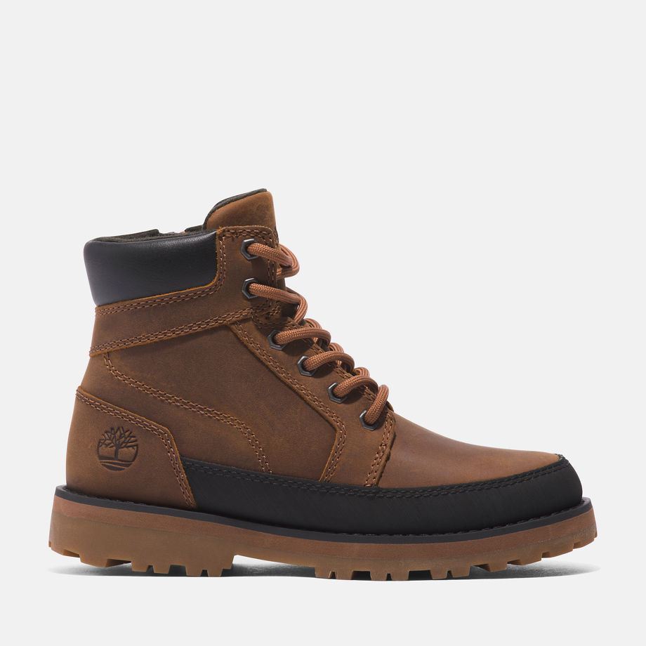 Timberland Courma Kid 6 Inch Boot For Junior In Brown Brown Kids, Size 5