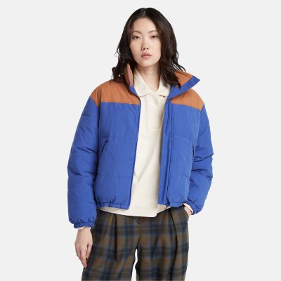 Mountain Welsh Puffer Jacket for Women in Blue | Timberland