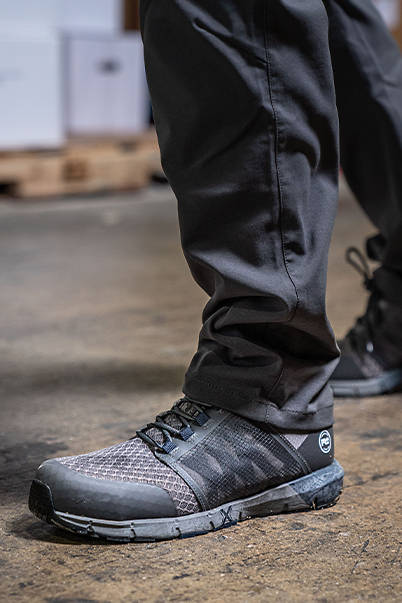Photo of Worker wearing Timberland PRO Radius Shoes