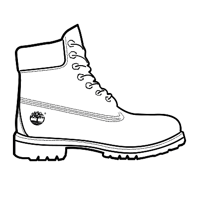 Timberland Men's Boot Illustration