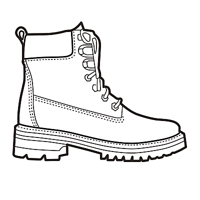 Timberland Women's Boot Illustration