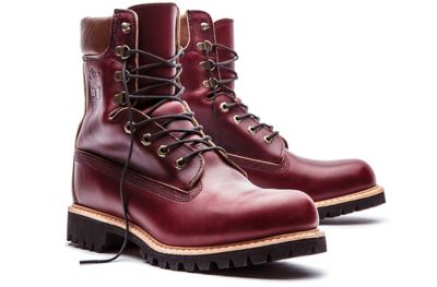 burgundy timberland boots