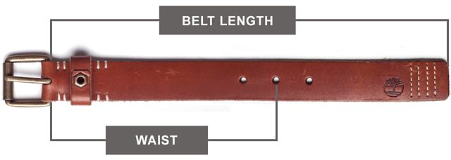 Size Guide Belts Mens