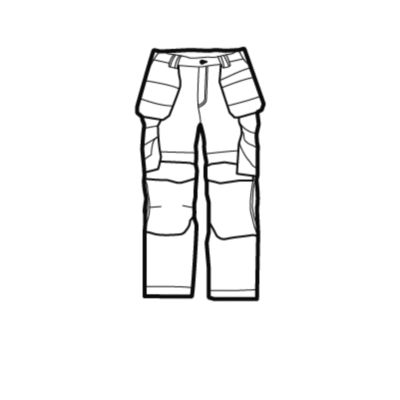 Timberland Pants Illustration