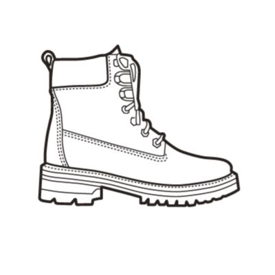 Timberland Boots Illustration