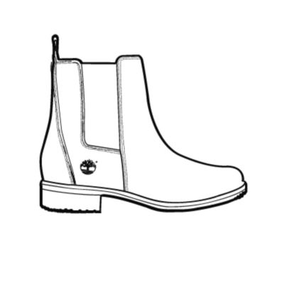 Timberland Ankle Boots Illustration