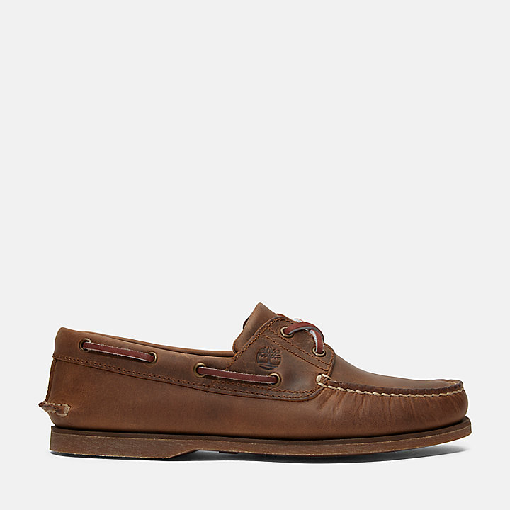 partícipe Cita Compositor Classic Boat Shoe for Men in Light Brown Full Grain | Timberland
