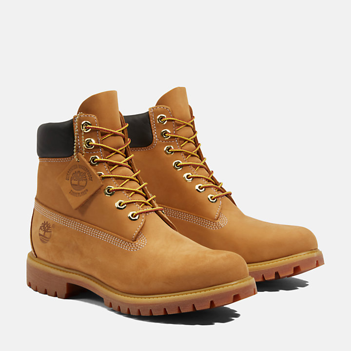 Premium 6 Inch Boot voor heren in geel-