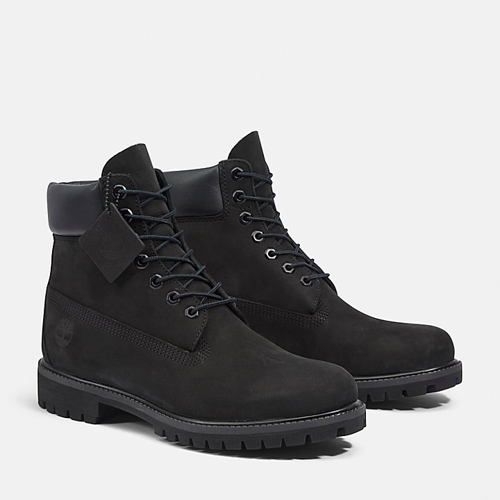Premium 6 Inch Boot for Men in Black