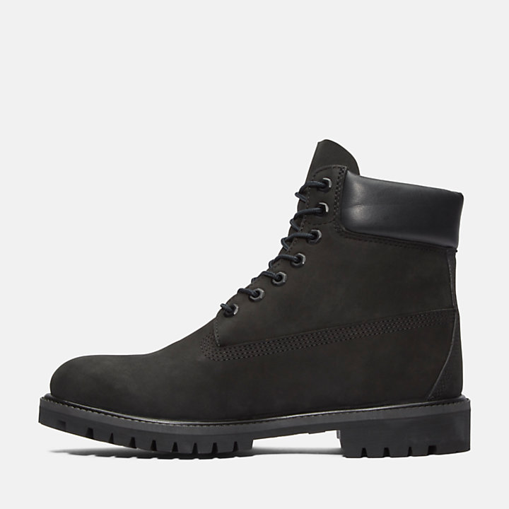 Premium 6 Inch Boot for Men in Black-