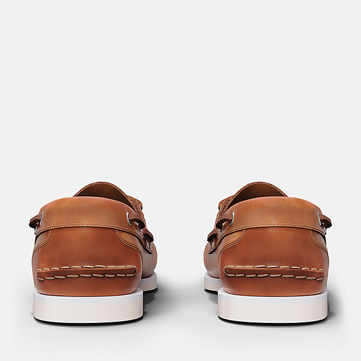 Classic Boat Shoe for Women in Light Brown