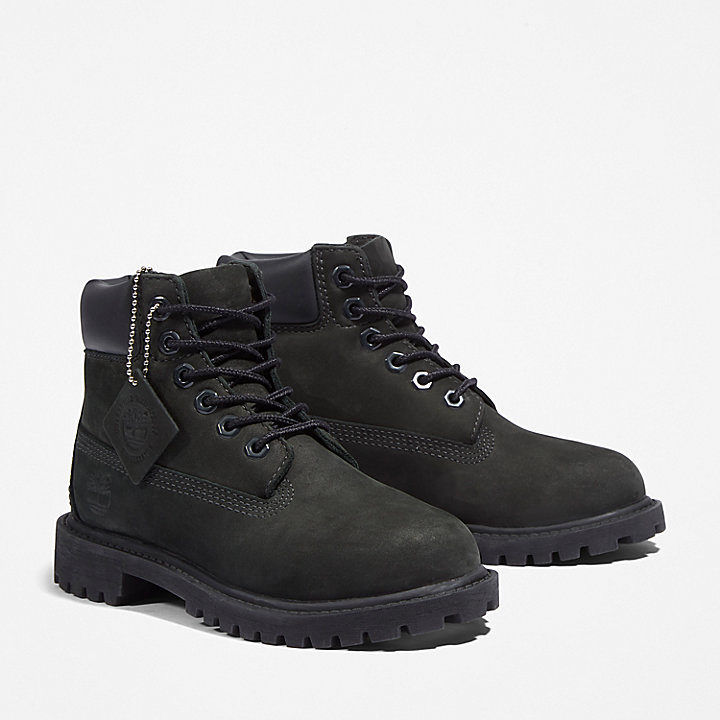 Timberland® Premium 6 Inch Boot for Youth in Black