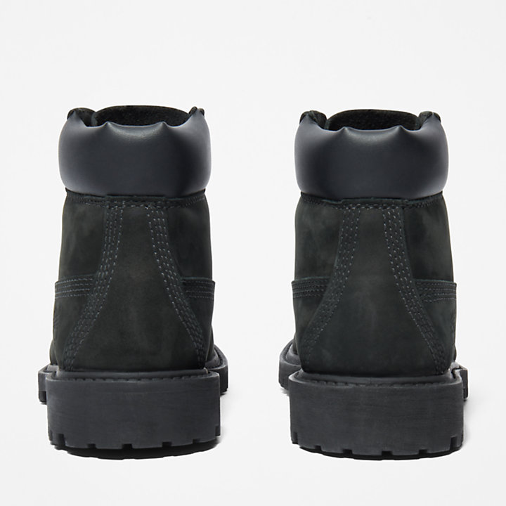 Timberland® Premium 6-Inch-Stiefel für Jugendliche in Schwarz-