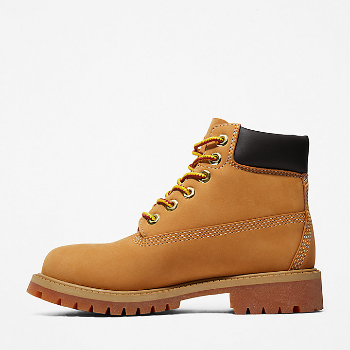 Timberland® Premium 6 Inch Boot for Youth in Yellow | Timberland