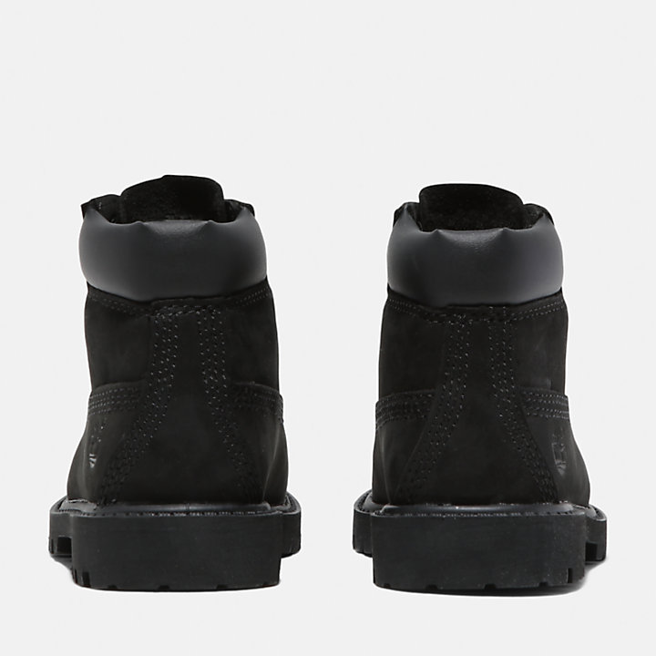 Timberland® Premium 6 Inch Waterdichte Boots voor peuters en kleuters in zwart-