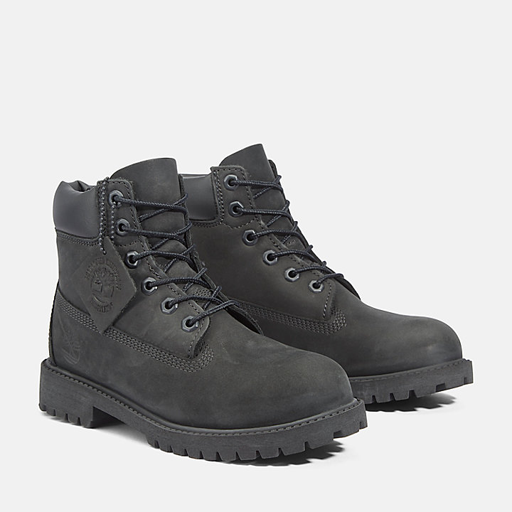 Timberland® Premium 6 Inch Boot for Junior in Black