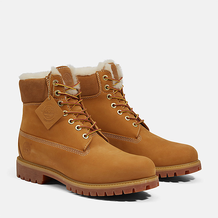 Timberland® Heritage 6 Inch Warm Boot for Men in Yellow