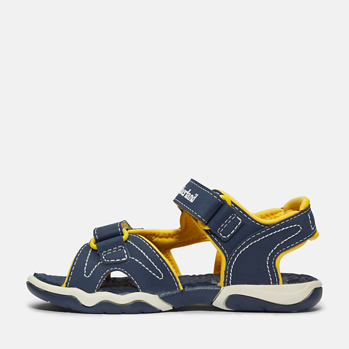 Adventure Seeker Sandal for Youth in Navy/Yellow | Timberland