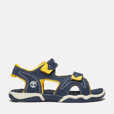 Timberland Adventure Seeker 2-strap Sandal For Youth In Blue Blue Kids