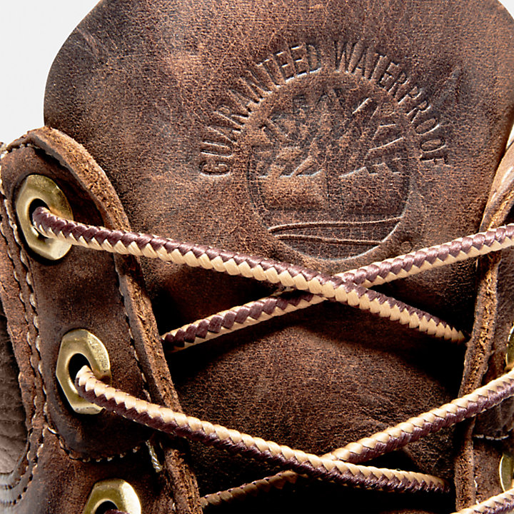 Botas impermeables 6 Inch Premium Timberland® Heritage para hombre en marrón oscuro-