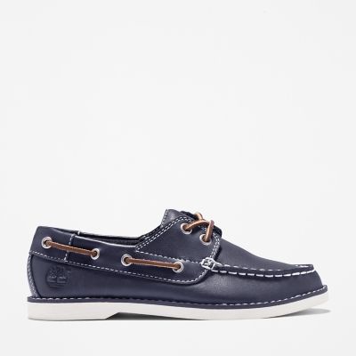 Seabury Boat Shoe for Toddler in Navy | Timberland