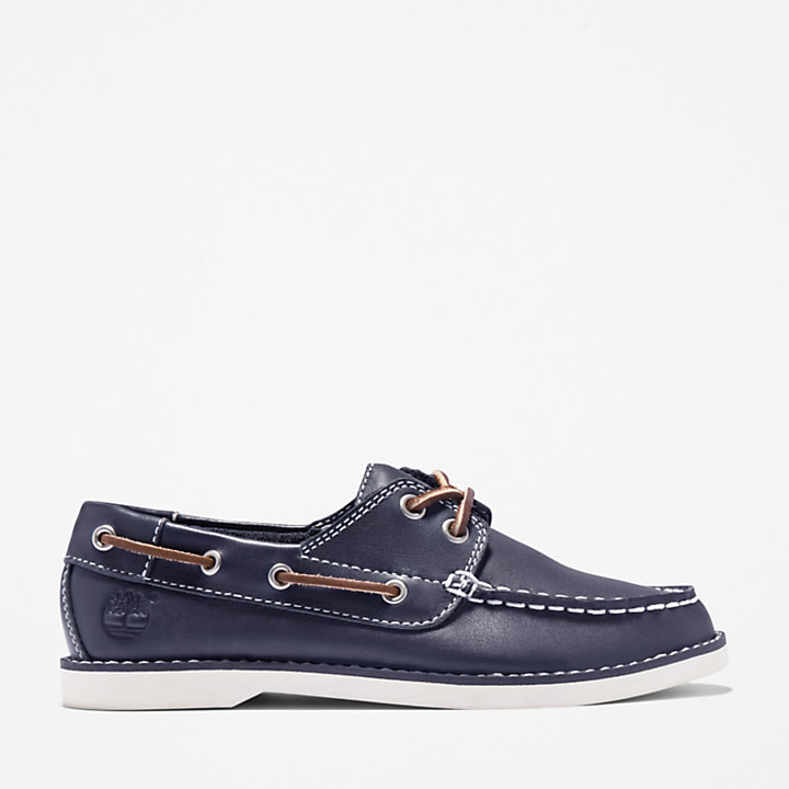 Seabury Boat Shoe for Toddler in Navy-