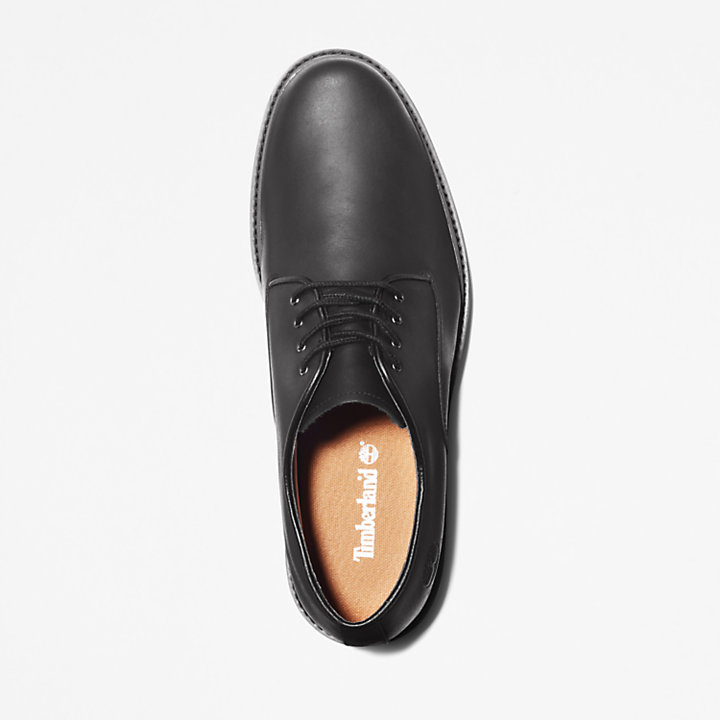 Chaussure Oxford Stormbucks imperméable pour homme en noir-
