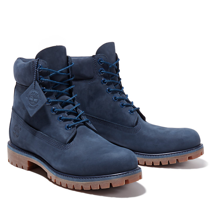 Exclusive 6 Inch Premium Boot for Men in Blue-