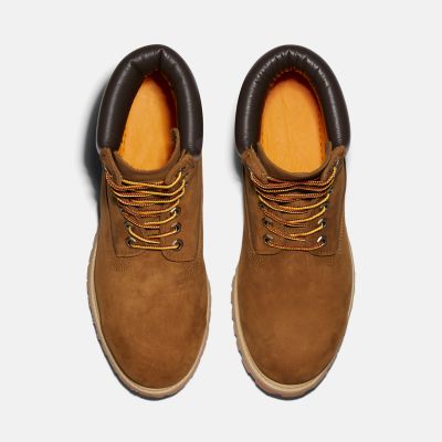 premium 6 inch boot for men in rust
