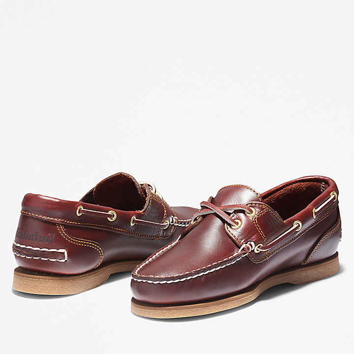 Classic Boat Shoe for Women in Brown
