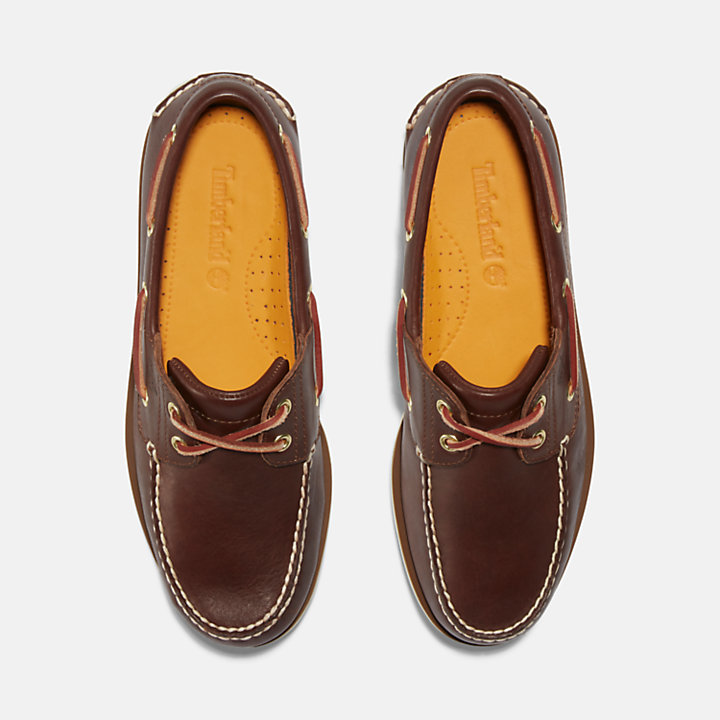 Chaussure bateau à 2 œillets Timberland® Classic pour homme en marron-