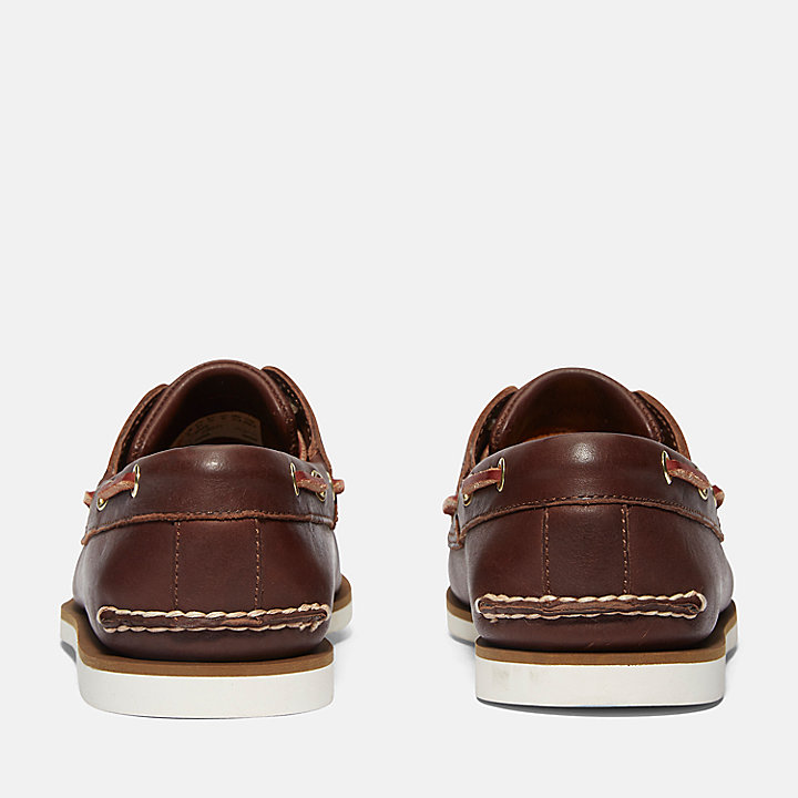 Classic Two-Eye Boat Shoe for Men in Brown | Timberland