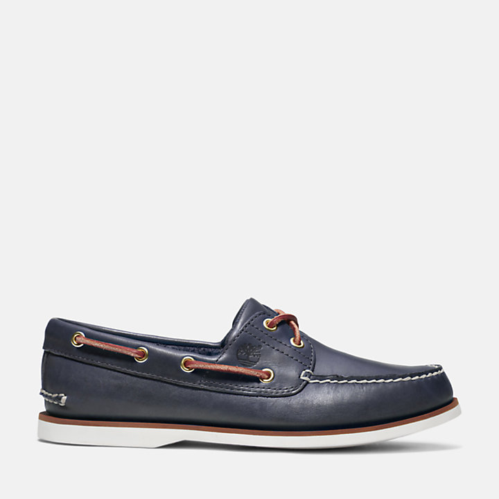 Classic Two-Eye Boat Shoe for Men in Blue | Timberland