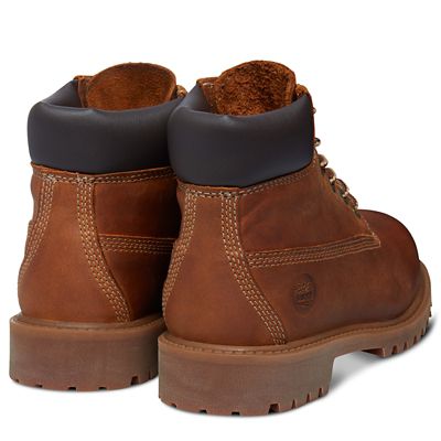authentics 6 inch boot for juniors in rust