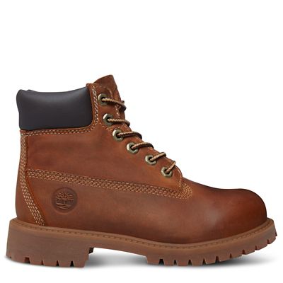 Authentics 6 Inch Boot for Youths in Rust | Timberland