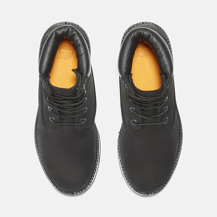 Timberland® Premium 6 Inch Waterdichte Boots voor dames in zwart-