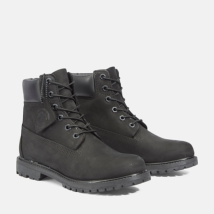 Timberland® Premium 6 Inch Waterdichte Boots voor dames in zwart