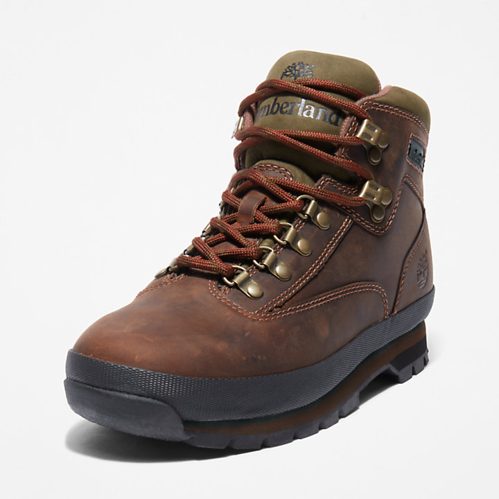 Euro Hiker Better Leather Boot for Men in Brown-