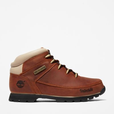 Timberland Euro Sprint Hiker For Men In Brown Brown/white