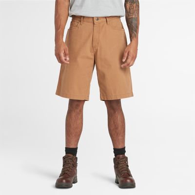 Timberland Pro Son-of-a-short Work Shorts For Men In Dark Yellow Yellow