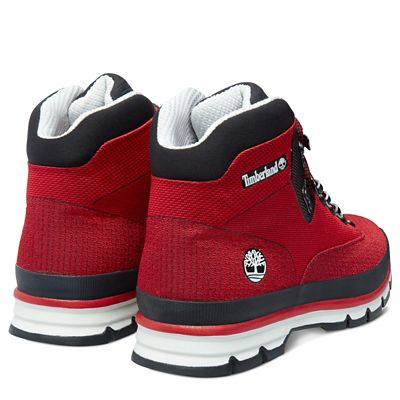 red timberland euro hiker