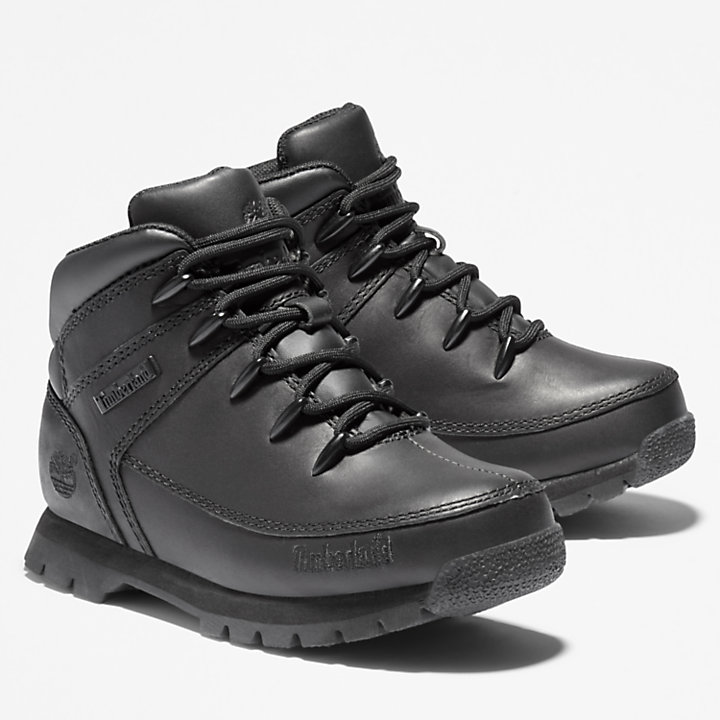 Euro Sprint Mid Hiker for Youth in Black-