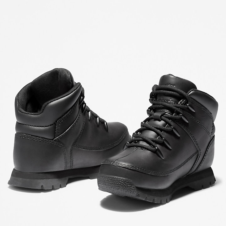Euro Sprint Mid Hiker for Youth in Black-