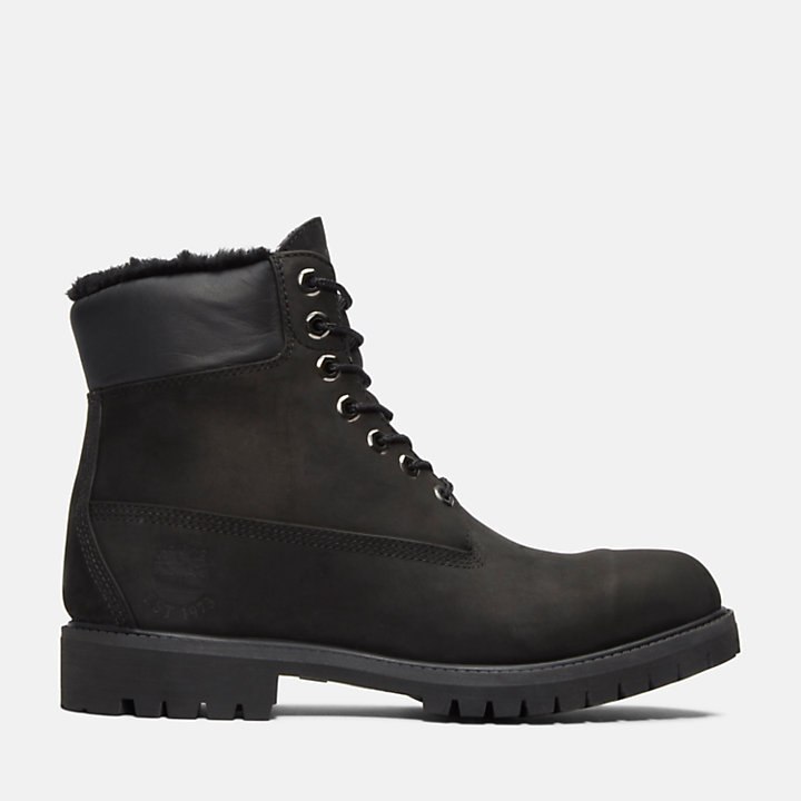 Timberland® Heritage 6 Inch Warm Boot for Men in Black-
