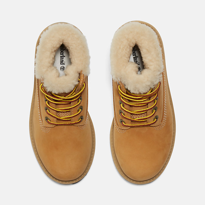 Timberland® Premium 6 Inch Winter Boot for Youth in Yellow-