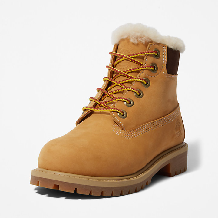 6-inch Boot d'hiver Timberland® Premium pour enfant en jaune-