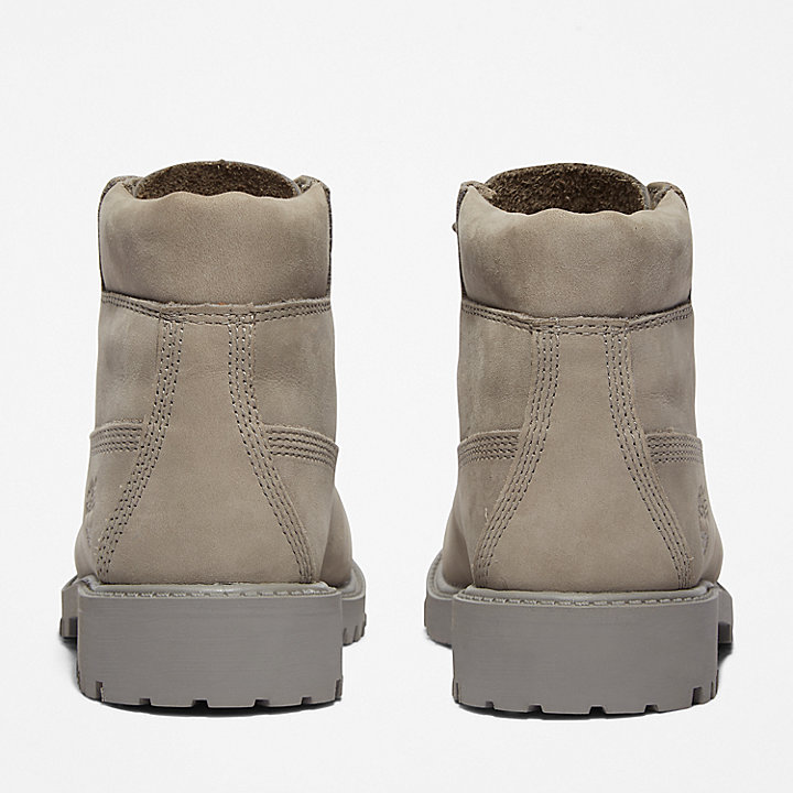 6 Inch Premium Boot for Youth in Grey