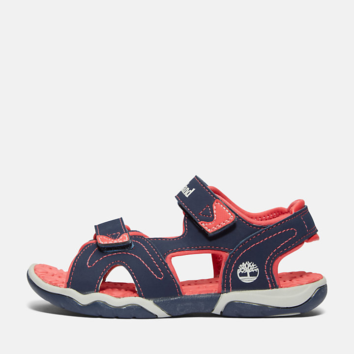 Adventure Seeker Sandal for Youth in Navy/Pink-